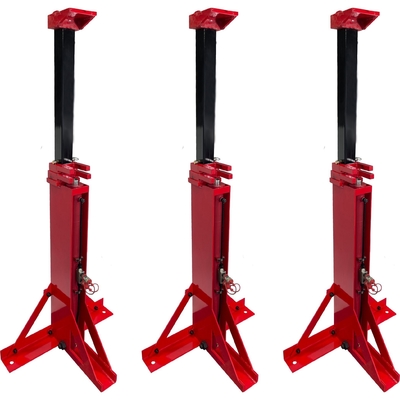 Dongkrak Pengangkat Silo Butir Hidrolik untuk Tangki Enamel Tinggi Min 800mm Merah atau Disesuaikan