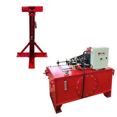 Stainless Steel Simple Hydraulic Tank Jacking System untuk Silo Benih Merah atau Disesuaikan