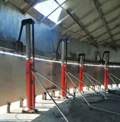 Peralatan Dongkrak Tangki Tahan Lelah Tenaga Hidrolik untuk Silo Penyimpanan Biji-bijian