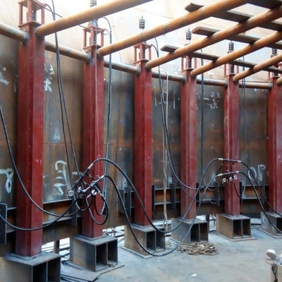 30T Kapasitas Chuck Tipe Hydraulic Lifting Jacks Untuk Tank Konstruksi Di Stok